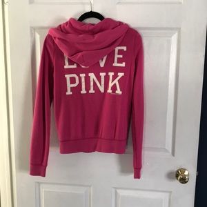 VS PINK zip up